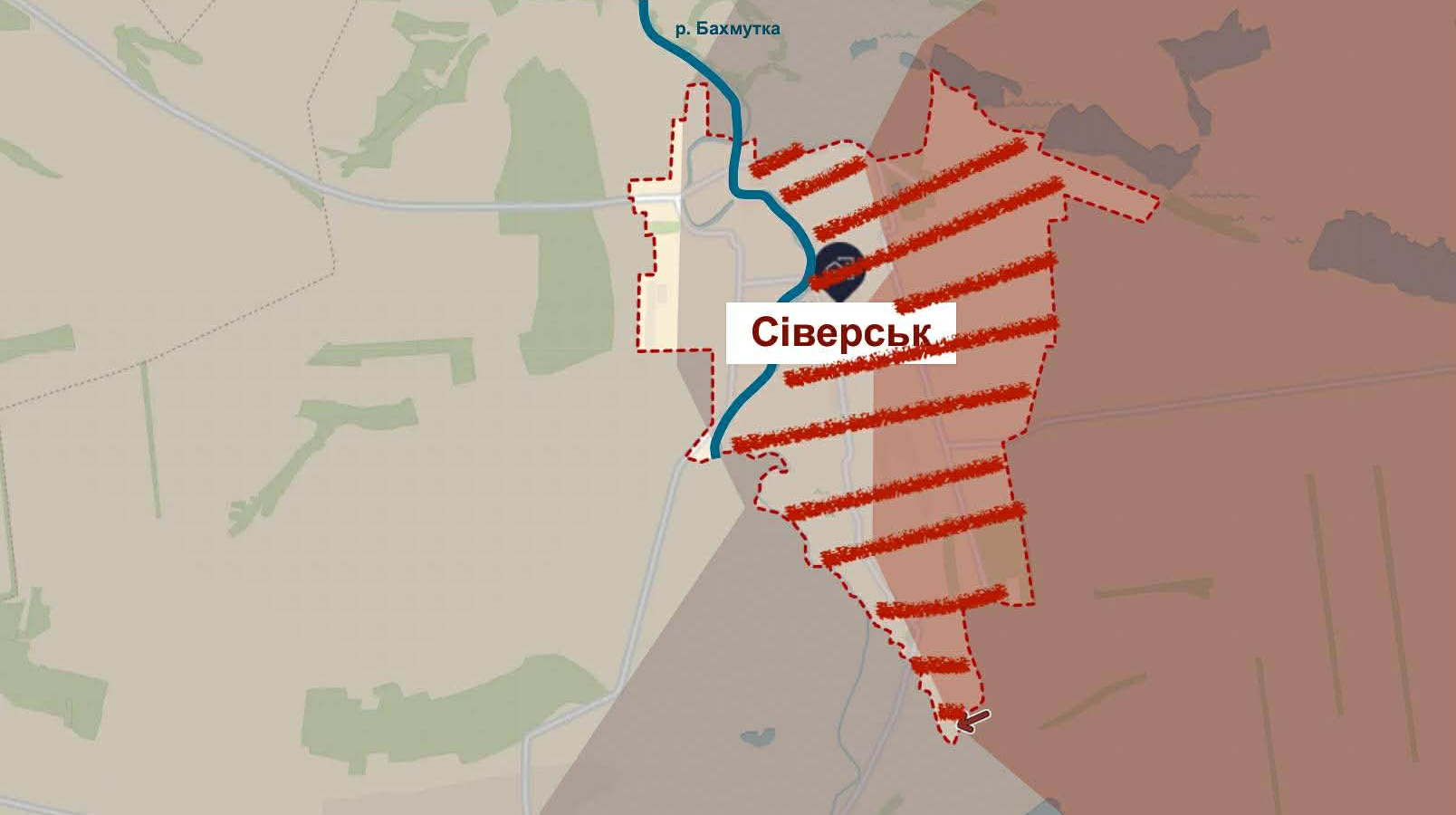 Майже весь Сіверськ захоплений росіянами, для відбиття потрібні резерви – УП